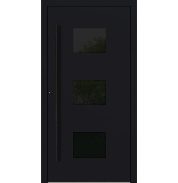 Turenwerke P90 Design 310 Aluminium Door - Black RAL9005 - Blackline