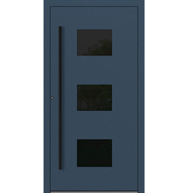 Turenwerke P90 Design 310 Aluminium Door - Dark Blue RAL5003 - Blackline