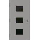 Turenwerke P90 Design 310 Aluminium Door - Grey RAL9007 - Blackline