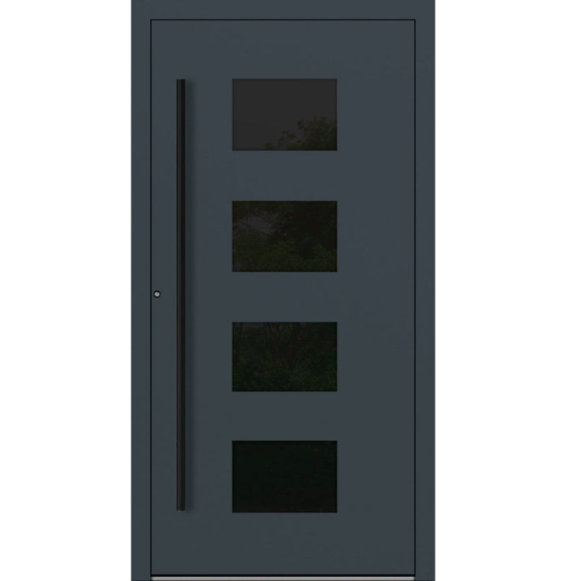 Turenwerke P90 Design 311 Aluminium Door - Anthracite RAL7016 - Blackline