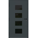 Turenwerke P90 Design 311 Aluminium Door - Anthracite RAL7016 - Blackline