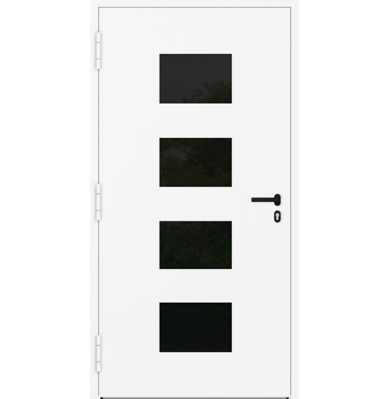 Turenwerke P90 Design 311 Aluminium Door - Anthracite/White - Blackline