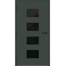 Turenwerke P90 Design 311 Aluminium Door - Fir Green RAL6009 - Blackline