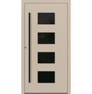 Turenwerke P90 Design 311 Aluminium Door - Ivory RAL1015 - Blackline