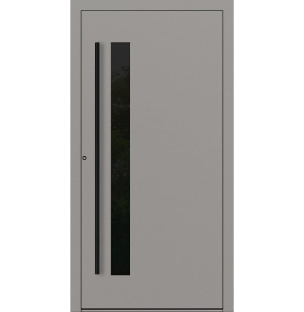 Turenwerke P90 Design 34 Aluminium Door - Grey RAL9007 - Blackline