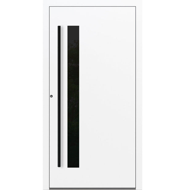 Turenwerke P90 Design 34 Aluminium Door - White RAL9016 - Blackline