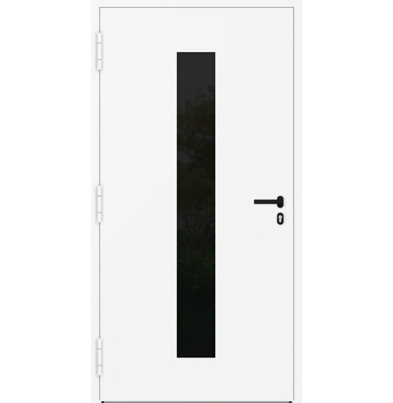 Turenwerke P90 Design 35 Aluminium Door - Anthracite/White - Blackline