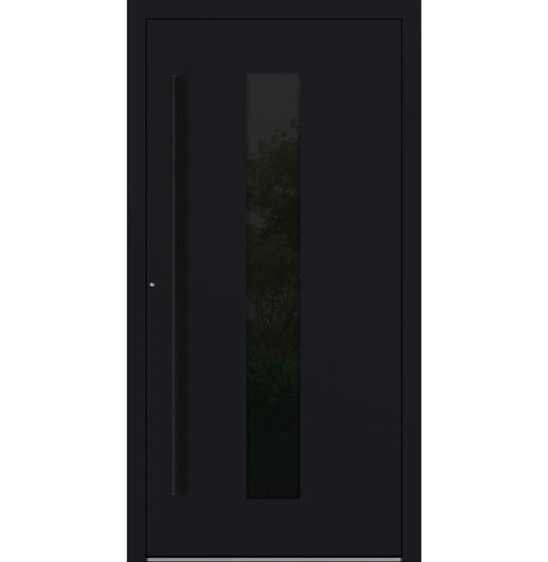 Turenwerke P90 Design 35 Aluminium Door - Black RAL9005 - Blackline