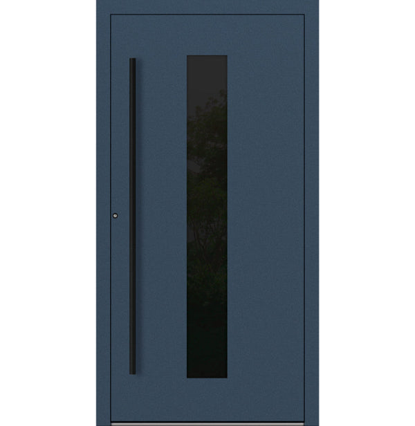 Turenwerke P90 Design 35 Aluminium Door - Dark Blue RAL5003 - Blackline