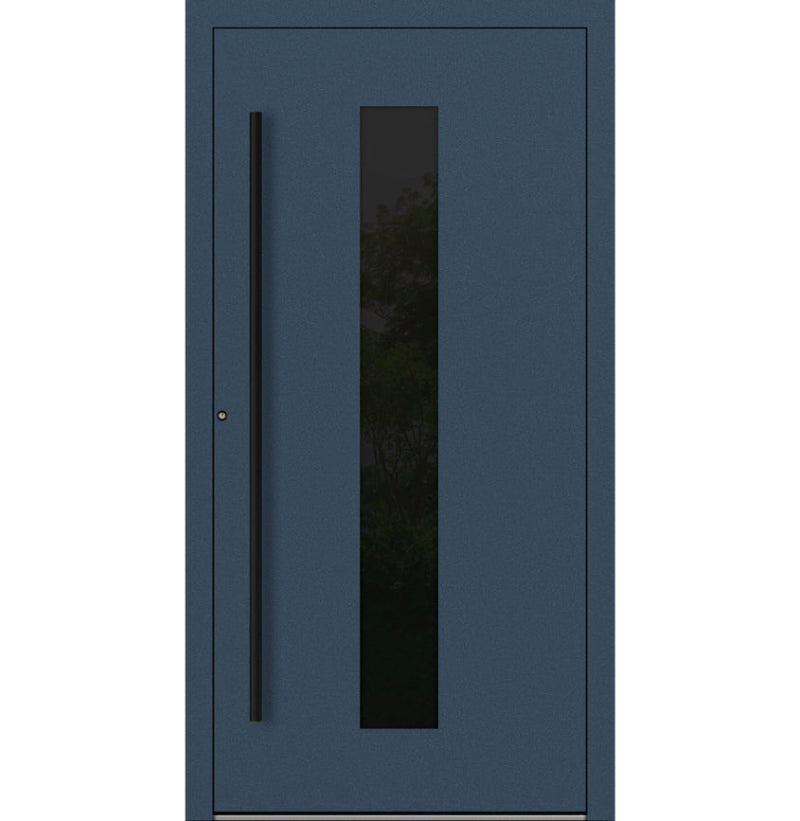 Turenwerke P90 Design 35 Aluminium Door - Dark Blue RAL5003 - Blackline