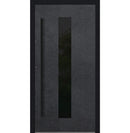Turenwerke P90 Design 35 Aluminium Door - Dark Concrete - Blackline