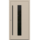 Turenwerke P90 Design 35 Aluminium Door - Ivory RAL1015 - Blackline