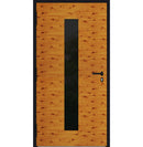 Turenwerke P90 Design 35 Aluminium Door - Pine - Blackline