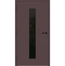 Turenwerke P90 Design 35 Aluminium Door - Rotbraun RAL3005 - Blackline