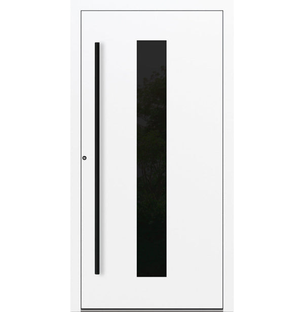 Turenwerke P90 Design 35 Aluminium Door - White RAL9016 - Blackline