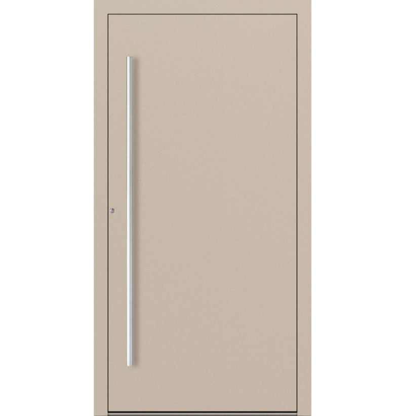 Turenwerke SL75 Design 00 Aluminium Door - Beige RAL1015