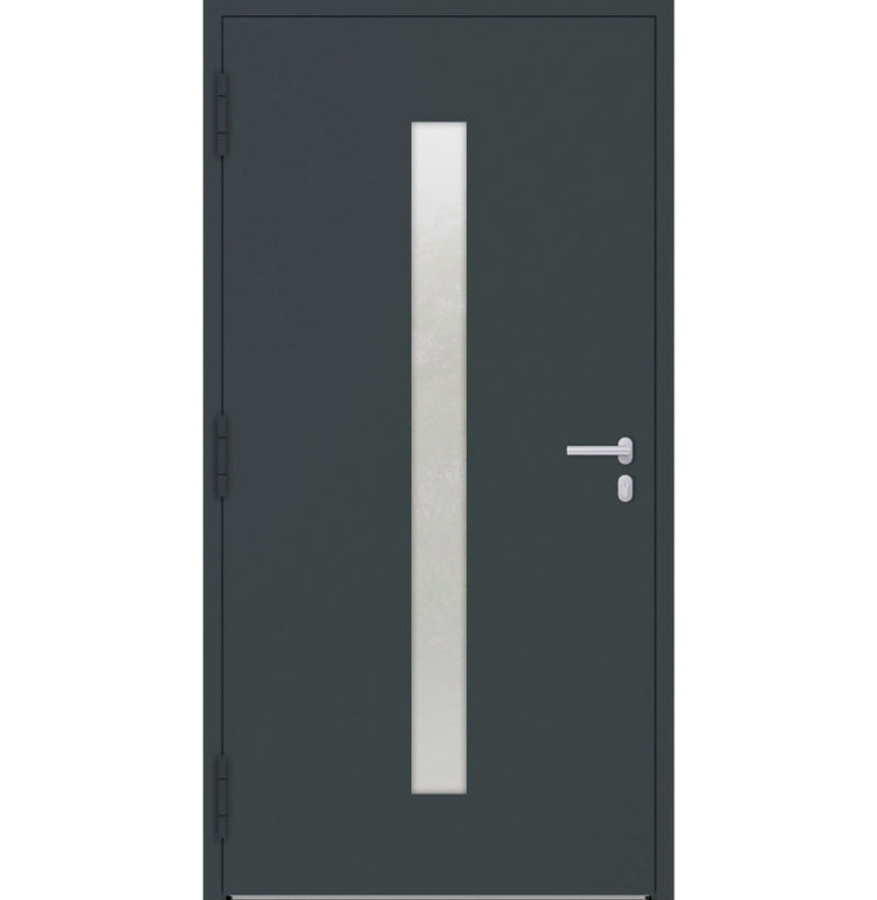 Turenwerke SL75 Design 01 Aluminium Door - Anthracite RAL7016