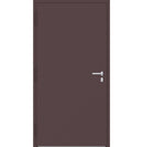 Turenwerke SL75 Design 02 Aluminium Door - Red RAL3005