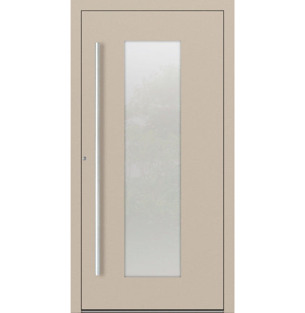 Turenwerke SL75 Design 08 Aluminium Door - Beige RAL1015