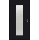 Turenwerke SL75 Design 08 Aluminium Door - Black RAL9005