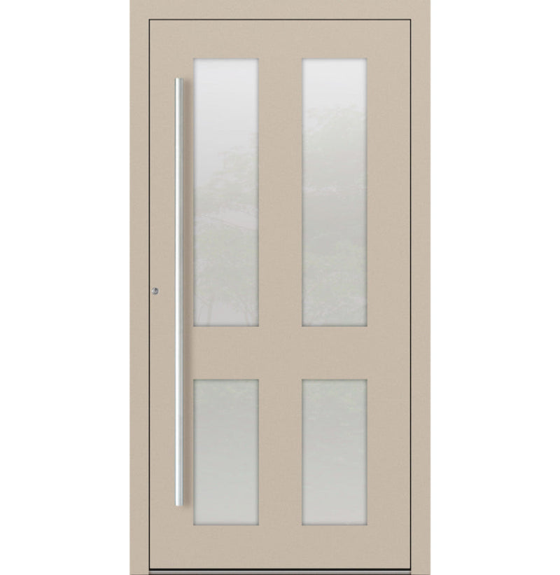 Turenwerke SL75 Design 09 Aluminium Door - Beige RAL1015