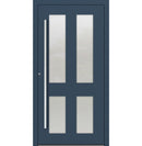 Turenwerke SL75 Design 09 Aluminium Door - Blue RAL5011