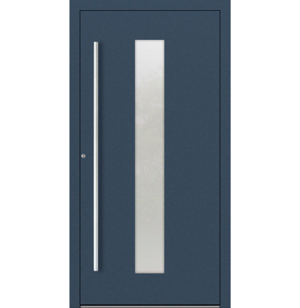 Turenwerke SL75 Design 15 Aluminium Door - Dark Blue RAL5003