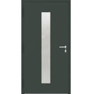 Turenwerke SL75 Design 15 Aluminium Door - Fir Green RAL6009