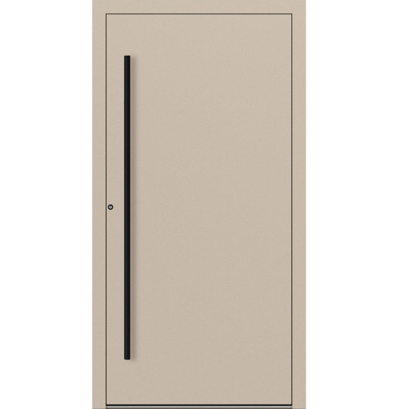 Turenwerke SL75 Design 20 Aluminium Door - Beige RAL1015 - Blackline