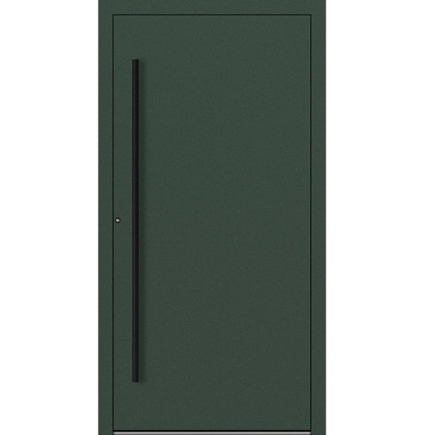 Turenwerke SL75 Design 20 Aluminium Door - Green RAL6009 - Blackline