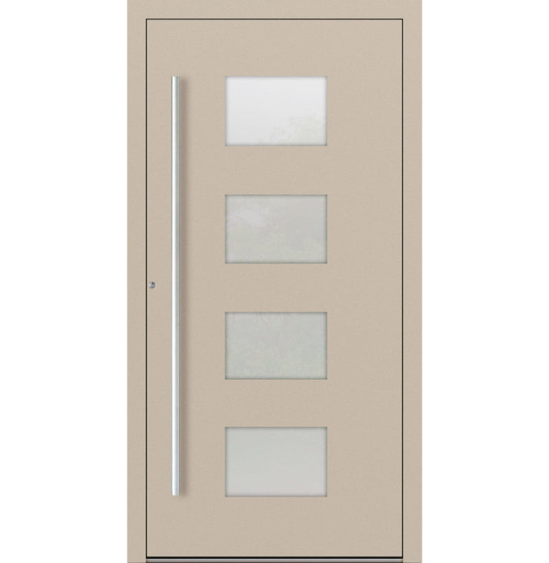 Turenwerke SL75 Design 211 Aluminium Door - Beige RAL1015