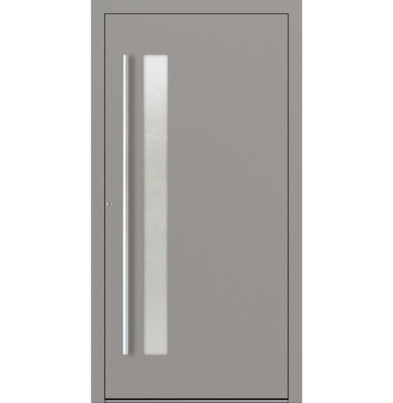 Turenwerke SL75 Design 14 Aluminium Door - Grey White