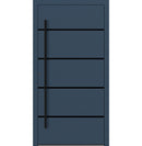 Turenwerke SL75 Design 22 Aluminium Door - Blue RAL5011 - Blackline