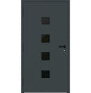 Turenwerke SL75 Design 23 Aluminium Door - Anthracite RAL7016 - Blackline