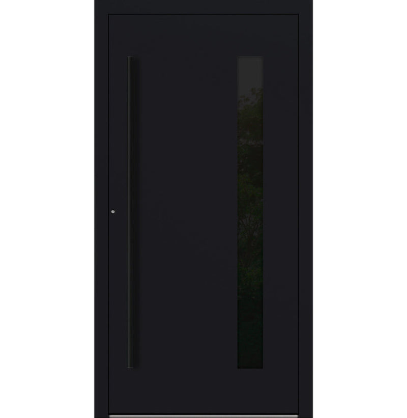 Turenwerke SL75 Design 24 Aluminium Door - Black RAL9005 - Blackline