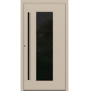 Turenwerke SL75 Design 28 Aluminium Door - Beige RAL1015 - Blackline