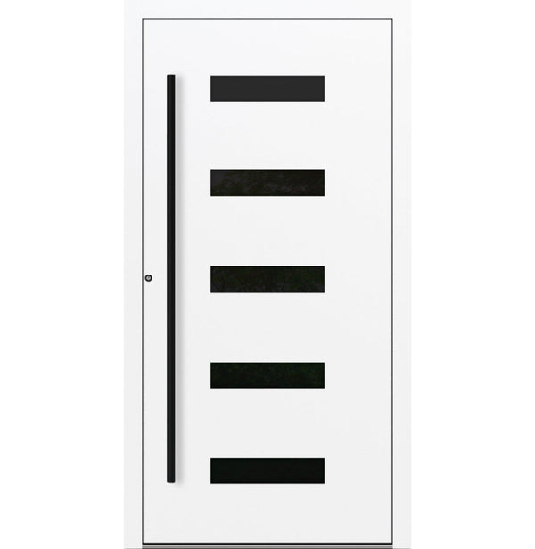 Turenwerke SL75 Design 31 Aluminium Door - White RAL9016 - Blackline