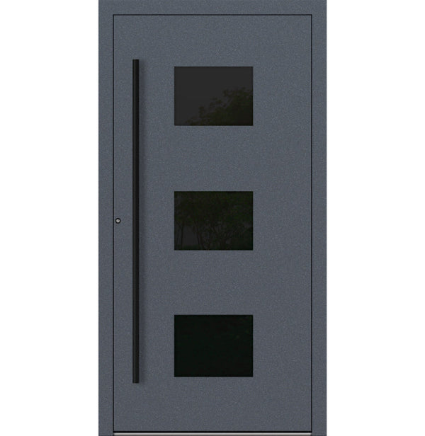 Turenwerke SL75 Design 310 Aluminium Door - Anthracite White - Blackline