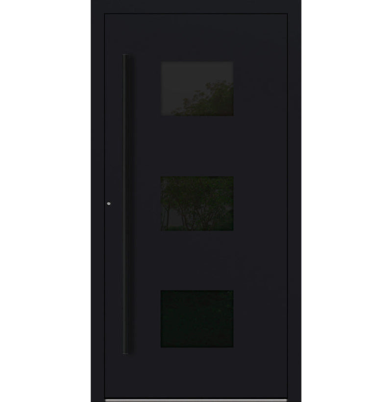 Turenwerke SL75 Design 310 Aluminium Door - Black RAL9005 - Blackline