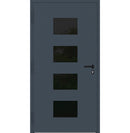 Turenwerke SL75 Design 311 Aluminium Door - Blue RAL5011 - Blackline