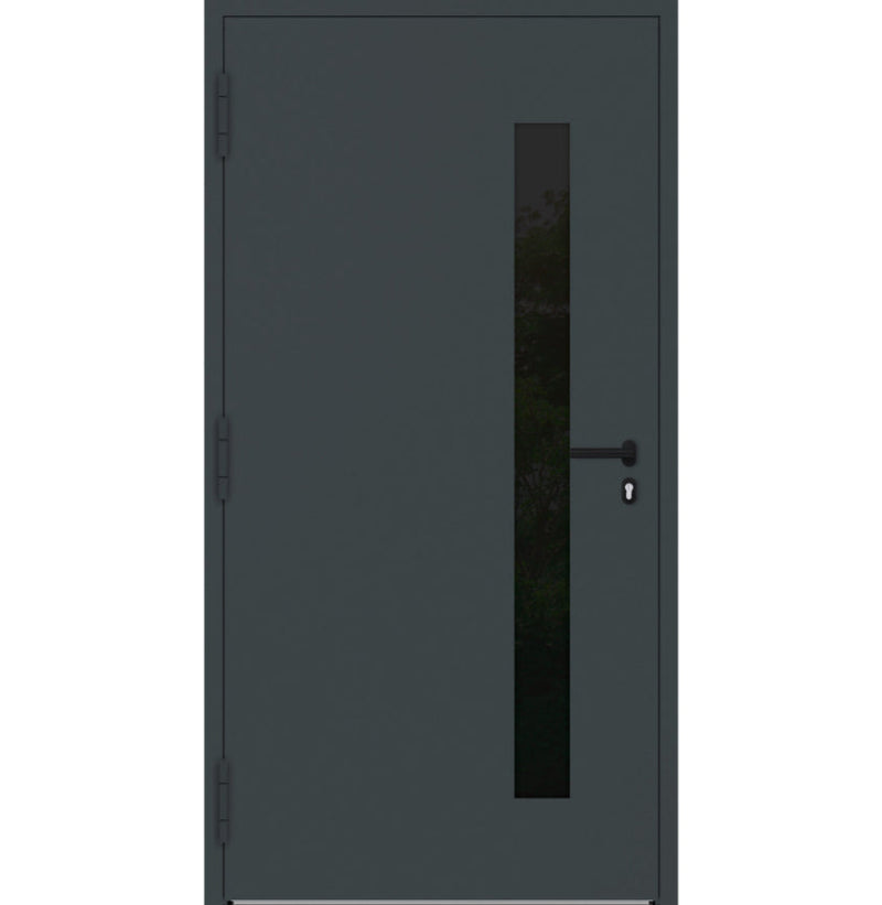 Turenwerke SL75 Design 34 Aluminium Door - Anthracite RAL7016 - Blackline