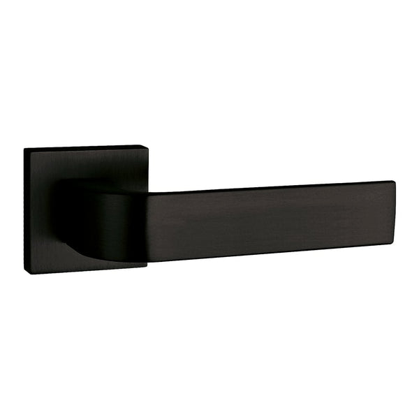 Atlantic Turis Designer Lever on Square Rose (Matt Black)